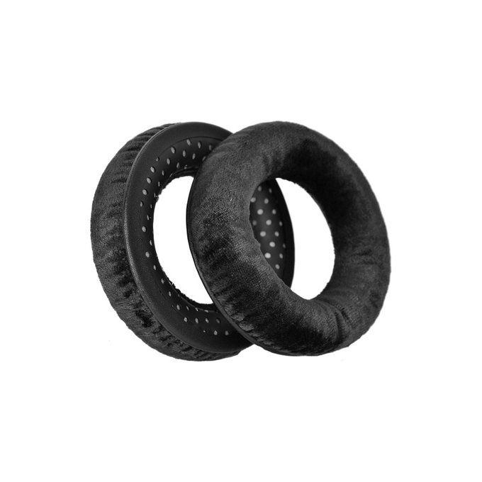 Coussinets de rechange pour Beyerdynamic DT440, DT660, DT990 Pro, en Textil, Noires, 1 Paire