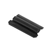 Headband de rechange pour Bose QC25, QC35 II, QC45, Mousse à mémoire + Cuir + Velcro, Noir