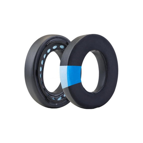 Coussinets de rechange pour Bose NC700, Mousse à mémoire + en Textile + cuir PU, Noires, Gel Rafraîchissant, 1 Paire