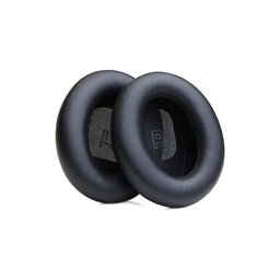 Coussinets de rechange pour Bose QC Ultra, Mousse à mémoire + cuir PU, Noires, 1 Paire