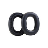 Coussinets de rechange pour Bowers & Wilkins PX8, PX7S2, Mousse à mémoire + cuir PU, Noires, 1 Paire