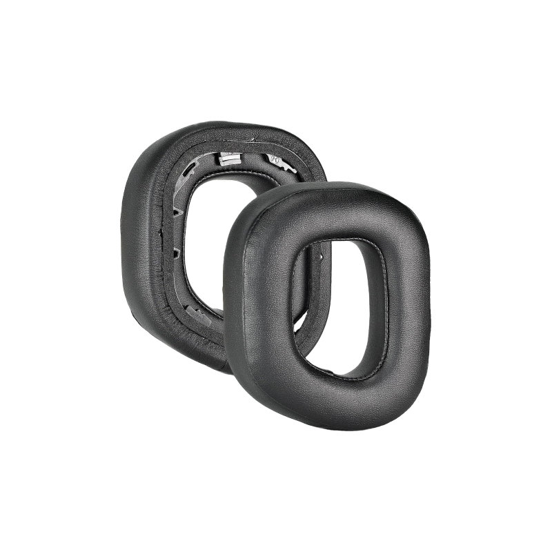 Coussinets De Rechange Pour Casque Corsair HS80 RGB - Cuir Protéiné + Flanelle, Confort Et Son Amélioré
