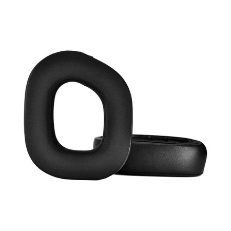 Coussinets de rechange pour Corsair HS80, Mousse à mémoire + en Textil, Noires, Gel Rafraîchissant, 1 Paire