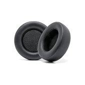 Coussinets de rechange pour Corsair Virtuoso RGB, Mousse à mémoire + cuir PU, Noires, 1 Paire