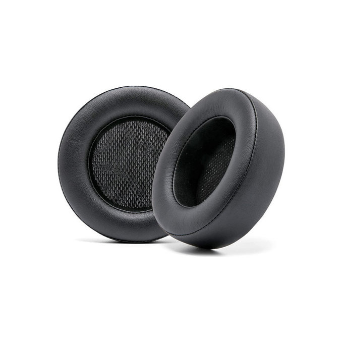 Coussinets de rechange pour Corsair Virtuoso RGB, Mousse à mémoire + cuir PU, Noires, 1 Paire