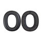 Coussinets de rechange pour Edifier W860NB Pro, WH950NB, Mousse à mémoire + cuir PU, Noires, 1 Paire