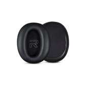 Coussinets de rechange pour Edifier W820BT, Mousse à mémoire + cuir PU, Noires, 1 Paire