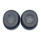 Coussinets de rechange pour Jabra Evolve2 30, Mousse à mémoire + cuir PU, Noires, 1 Paire