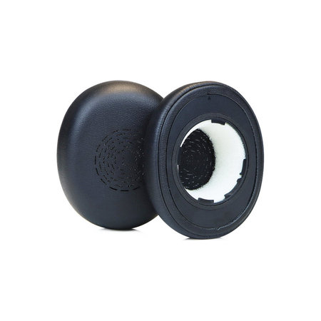 Coussinets de rechange pour Jabra Evolve2 65 UC/MS (Flex), Mousse à mémoire + cuir PU, Noires, 1 Paire