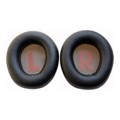 Coussinets de rechange pour JBL Quantum Q600, Mousse à mémoire + cuir PU, Noires, 1 Paire