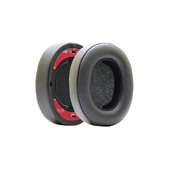 Coussinets de rechange pour JBL Synchros E55BT, Mousse à mémoire + cuir PU, Noires, 1 Paire