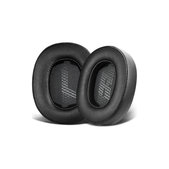 Coussinets de rechange pour JBL Live 500BT, 500BTNC, Mousse à mémoire + cuir PU, Noires, 1 Paire