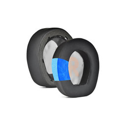 Coussinets de rechange pour JBL Quantum Q800, Mousse à mémoire, Noires, Gel Rafraîchissant, 1 Paire