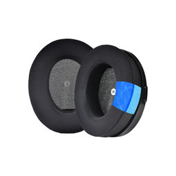 Coussinets de rechange pour Kingston HyperX Cloud Orbit S, Mousse à mémoire + cuir PU, Noires, Gel Rafraîchissant, 1 Paire