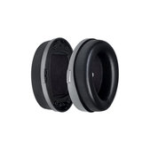 Coussinets de rechange pour Kingston HyperX Cloud Orbit S, Mousse à mémoire + cuir PU, Noires, 1 Paire