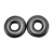 Coussinets de rechange pour Logitech H600, H390, H609, Mousse à mémoire + cuir PU, Noires, 1 Paire