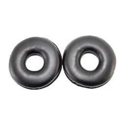 Coussinets de rechange pour Logitech H600, H390, H609, Mousse à mémoire + cuir PU, Noires, 1 Paire