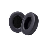 Coussinets de rechange pour Beats Studio 2, 3, Mousse à mémoire + Cuir, Noires, 1 Paire