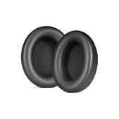 Coussinets de rechange pour Beats Studio Pro, Mousse à mémoire + cuir PU, Noires, 1 Paire