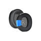 Coussinets de rechange pour Microsoft Xbox Series, Mousse à mémoire + cuir PU + en Textil, Noires, Gel Rafraîchissant, 1 Paire