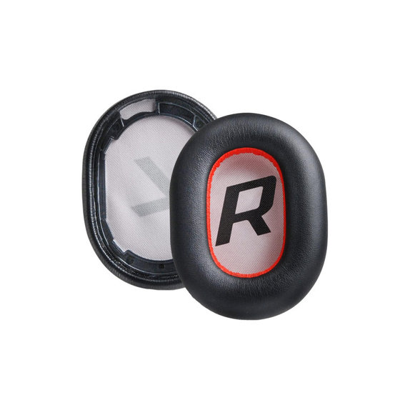 Coussinets de rechange pour Plantronics BackBeat Pro 2, Voyager 8200 UC, cuir PU, Noires, 1 Paire