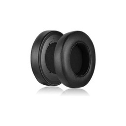 Coussinets de rechange pour Razer Nari 7.1 THX, Mousse à mémoire + cuir PU, Noires, 1 Paire