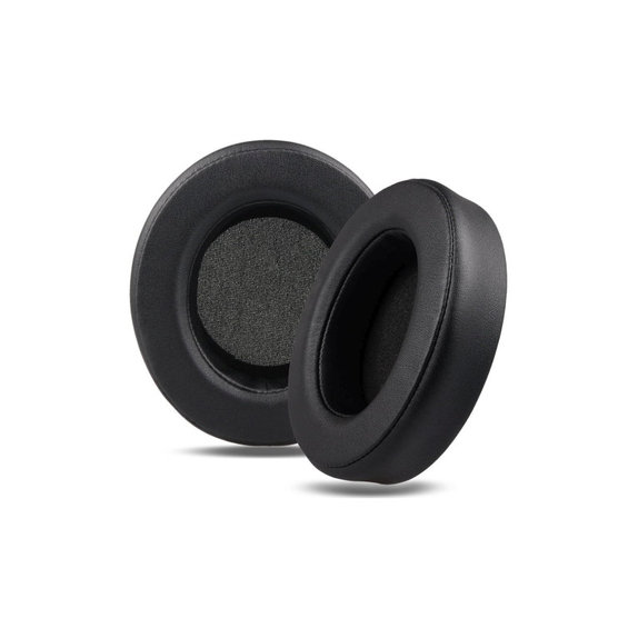 Coussinets de rechange pour Razer Kraken Pro V2 7.1, Mousse à mémoire + cuir PU, Noires, Gel Rafraîchissant, 1 Paire