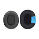 Coussinets de rechange pour Skullcandy Hesh 3.0, Crusher, Venue, Mousse à mémoire + Cuir + en Textil, Noires, Gel Rafraîchissant, 1 Paire