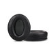 Coussinets de rechange pour Sennheiser HD4.50, HD450, Mousse à mémoire + Cuir, Noires, 1 Paire