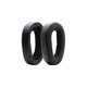 Coussinets de rechange pour Sennheiser GSP500, GSP600, Mousse à mémoire + cuir PU, Noires, 1 Paire
