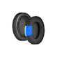 Coussinets de rechange pour Sony WH-1000XM3, Mousse à mémoire + en Textil + Cuir, Noires, Gel Rafraîchissant, 1 Paire