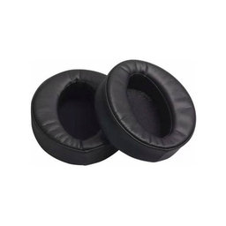 Coussinets de rechange pour Sony MDR-XB950, Mousse à mémoire + cuir PU, Noires, 1 Paire