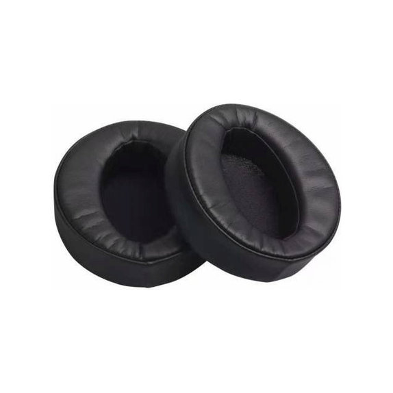 Coussinets de rechange pour Sony MDR-XB950, Mousse à mémoire + cuir PU, Noires, 1 Paire