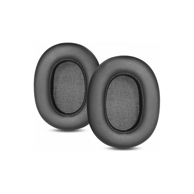 Coussinets de rechange pour Sony ULT Wear, Mousse + Cuir, Noires, 1 Paire