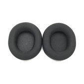 Coussinets de rechange pour Steelseries Arctics 1, 3, 5, 7, 9 Pro, Mousse à mémoire + en Textil, Noires, 1 Paire