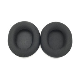 Coussinets de rechange pour Steelseries Arctics 1, 3, 5, 7, 9 Pro, Mousse à mémoire + en Textil, Noires, 1 Paire
