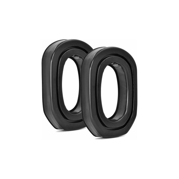 Coussinets de rechange pour Walker’s Razor (XCEL/Digital/BT/XTRM), Mousse à mémoire + Cuir, Noires, Gel Rafraîchissant, 1 Paire