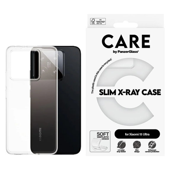 Étui X-Ray pour Xiaomi 15 Ultra, Transparent, PanzerGlass