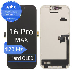 Apple iPhone 16 Pro Max - Écran LCD + Ecran Tactile + Cadre Dur OLED FixPremium 120Hz
