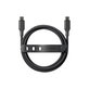 Câble USB-C, 60 W, Racing, 1, 2 m, Space Black, empower