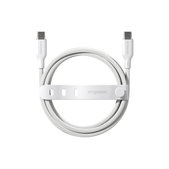 Câble USB-C, 240 W, Racing, 1,2 m, blanc argenté, empower