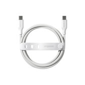 Câble USB-C, 240 W, Racing, 2 m, Blanc argenté, PanzerGlass