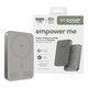 PowerBank sans fil 10000 mAh, 20 W, compatible avec MagSafe, Qi2/USB-C, Titane, empower