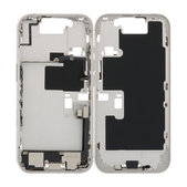Apple iPhone 16 Pro - Cadre central + Boutons d’Alimentation, de Volume et d’Appareil Photo (White Titanium)