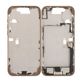 Apple iPhone 16 Pro Max - Cadre central + Boutons d’Alimentation, de Volume et d’Appareil Photo (Desert Titanium)