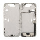 Apple iPhone 16 Pro Max - Cadre central + Boutons d’Alimentation, de Volume et d’Appareil Photo (White Titanium)