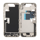 Apple iPhone 16 Pro Max - Cadre central + Boutons d’Alimentation, de Volume et d’Appareil Photo (Natural Titanium)