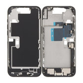 Apple iPhone 16 Pro Max - Cadre central + Boutons d’Alimentation, de Volume et d’Appareil Photo (Black Titanium)