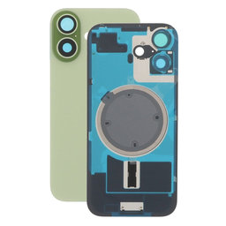 Apple iPhone 17 - Verre du boîtier arrière + Verre de la caméra + Cadre en métal + Aimant MagSafe (Sage)