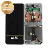 Samsung Galaxy Z Flip 7 F766B - Ecran LCD + Ecran Tactile + Cadre (Mint) - GH82-37581E Genuine Service Pack
